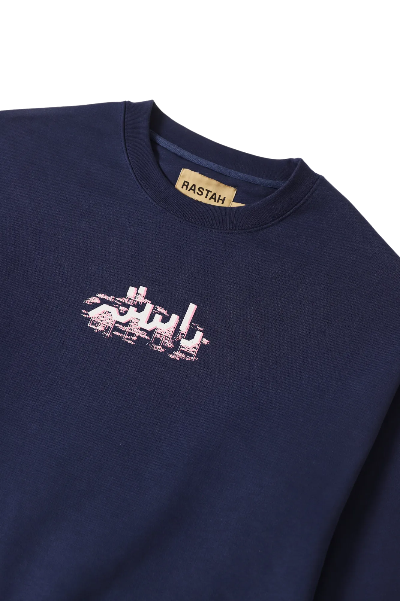 "SPIRITS" SCREEN PRINTED SWEATHSIRT