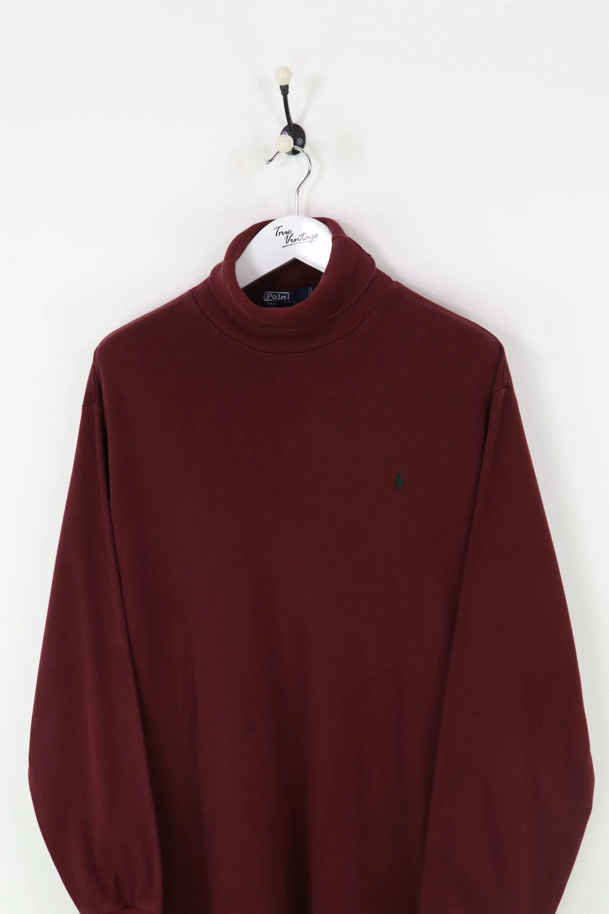 Ralph Lauren Roll Neck Burgundy XXL