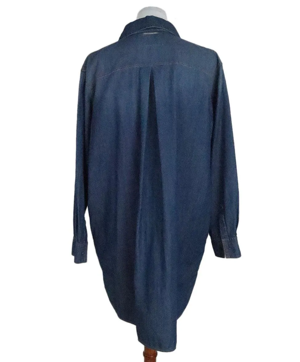 Scervino Denim & Lace Cover Up sz 14