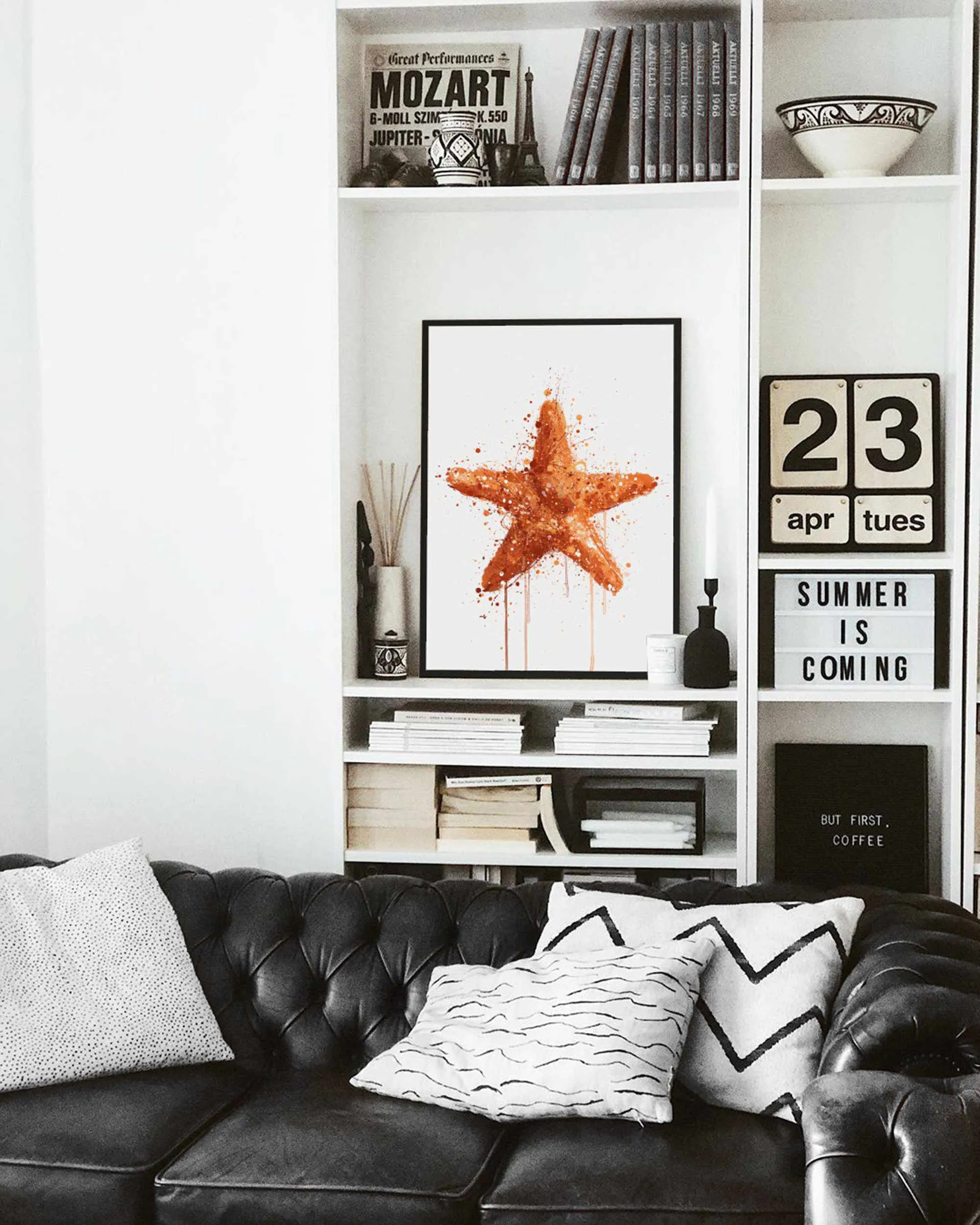 Sea Creature Wall Art Print 'Starfish'