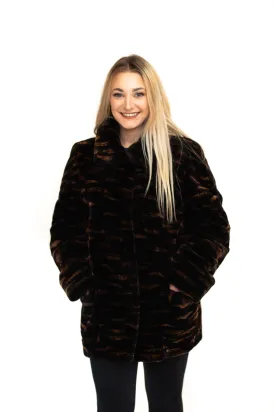 Sheared Mink Jacket Vulcano