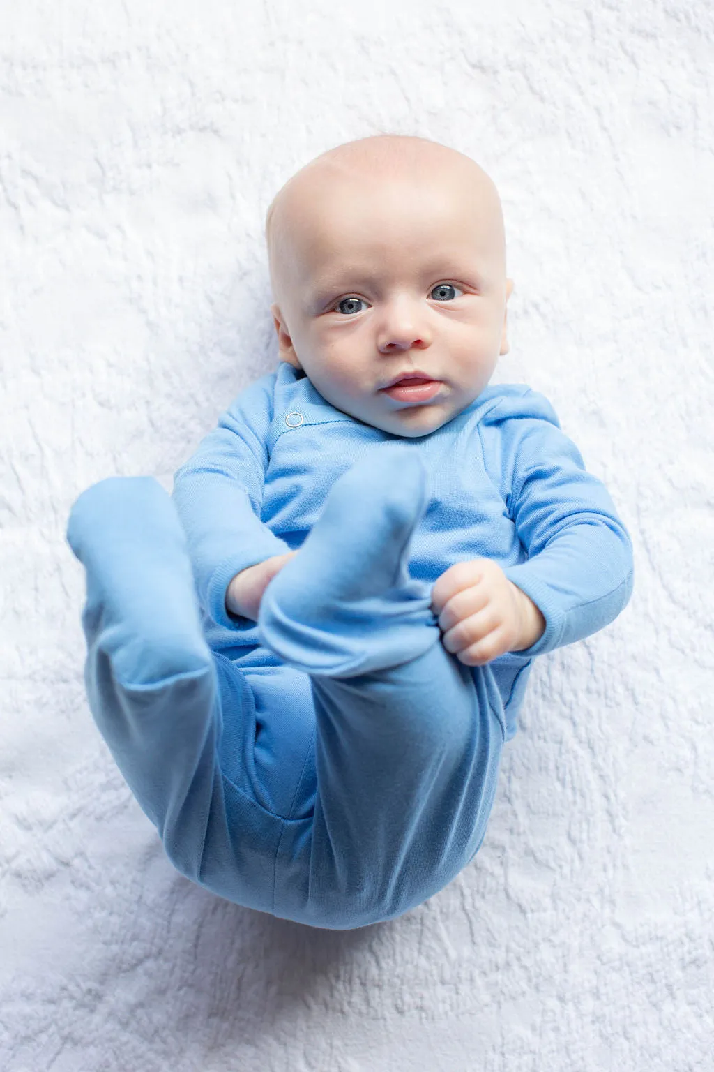 Sky Blue Baby Kimono Set