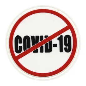 Stop COVID-19 Patch White