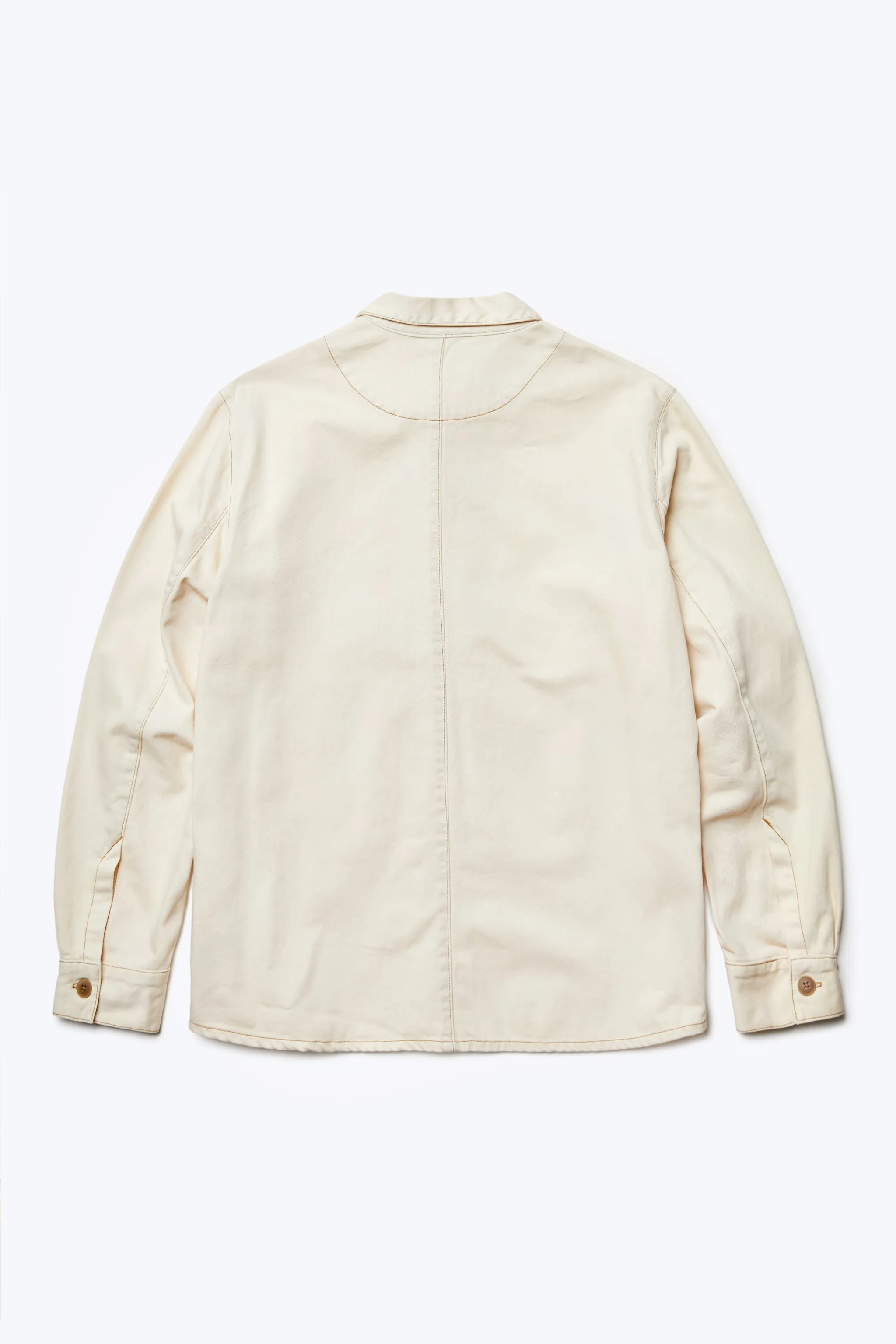 Taberna Denim Overshirt Ecru