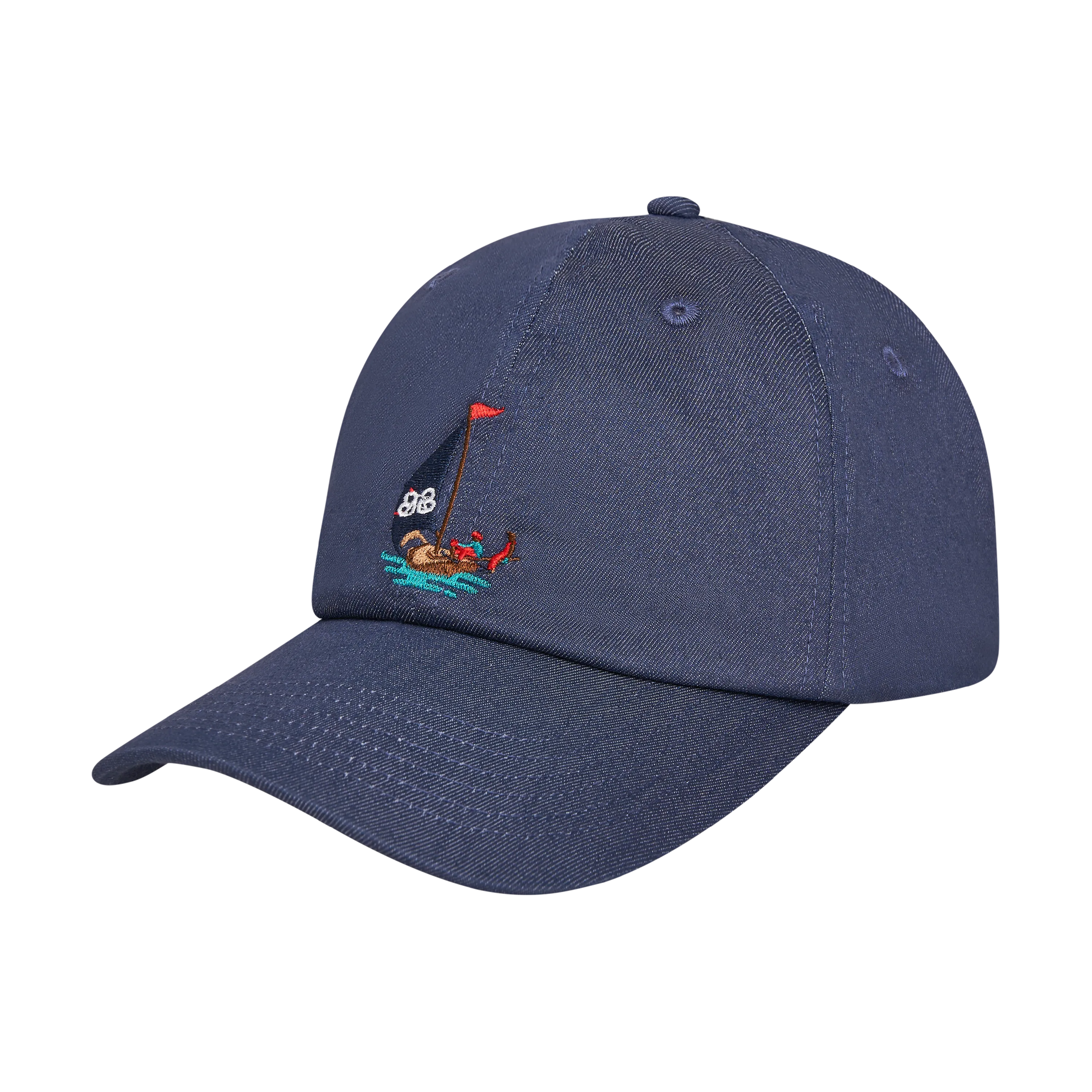 THE STAPLE CAP- DARK DENIM
