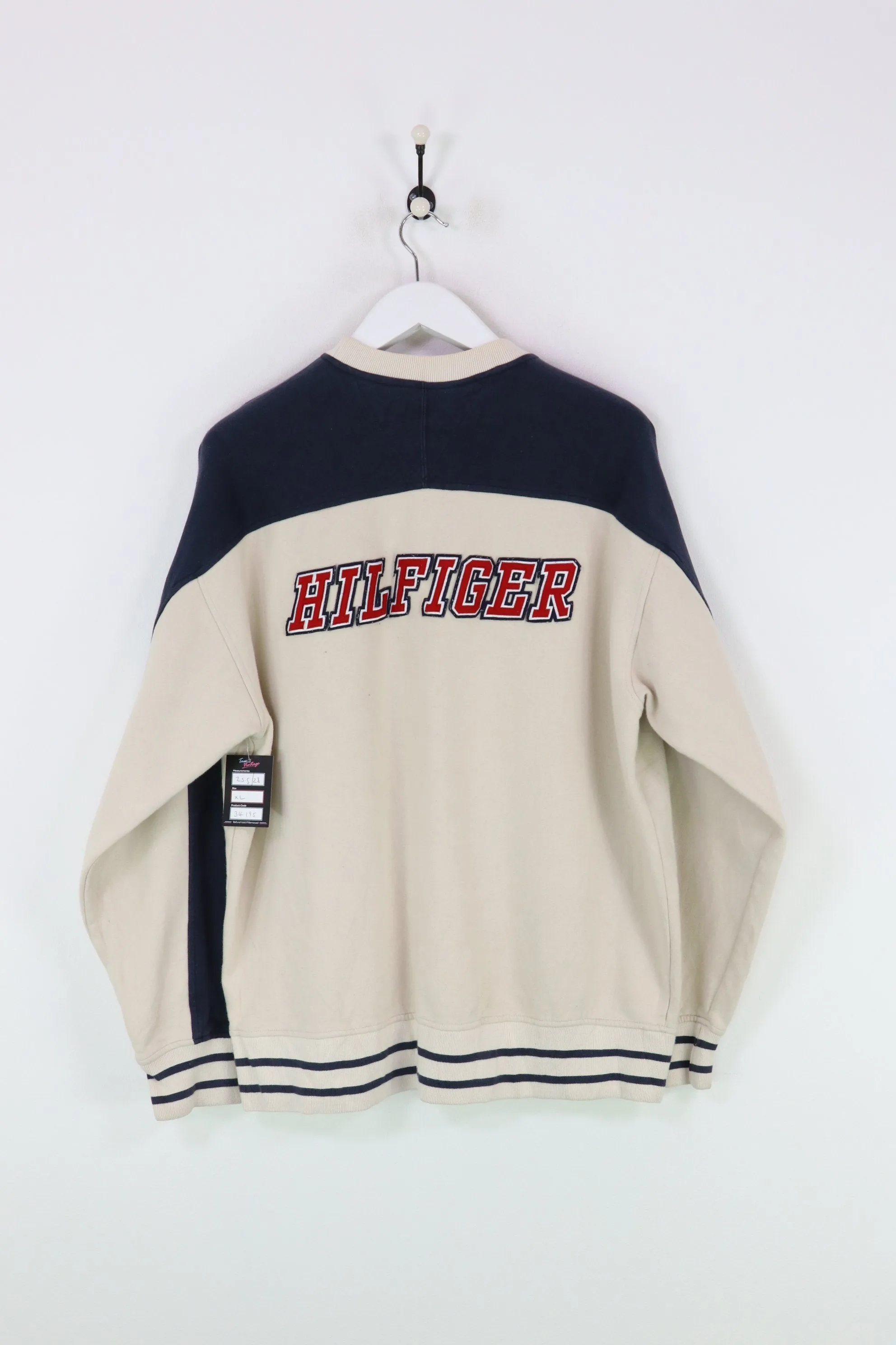 Tommy Hilfiger Sweatshirt Cream/Navy XL