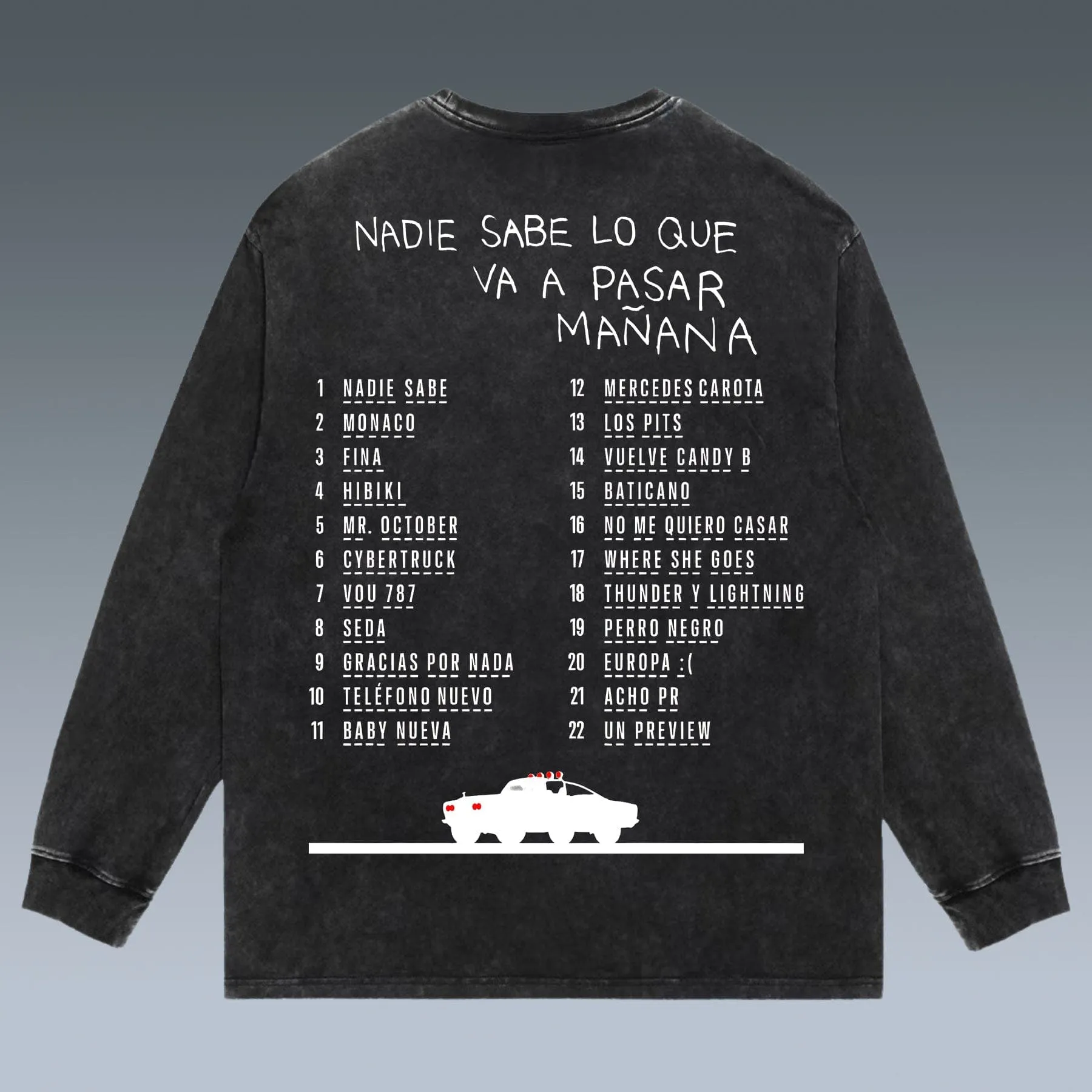 VINTAGE LONG SLEEVE TEE |  BAD BUNNY