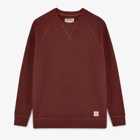 Cozy Brick Red Wells Sweatshirt for Ultimate Comfort and Style