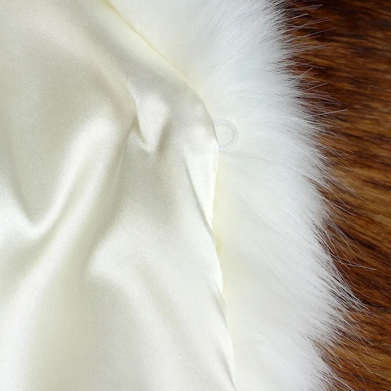 Women Warm Fake Fur Coats S-3XL New Fashion FAUX Fur Coat Elegant Thick Warm Outerwear Fake Fur Jacket