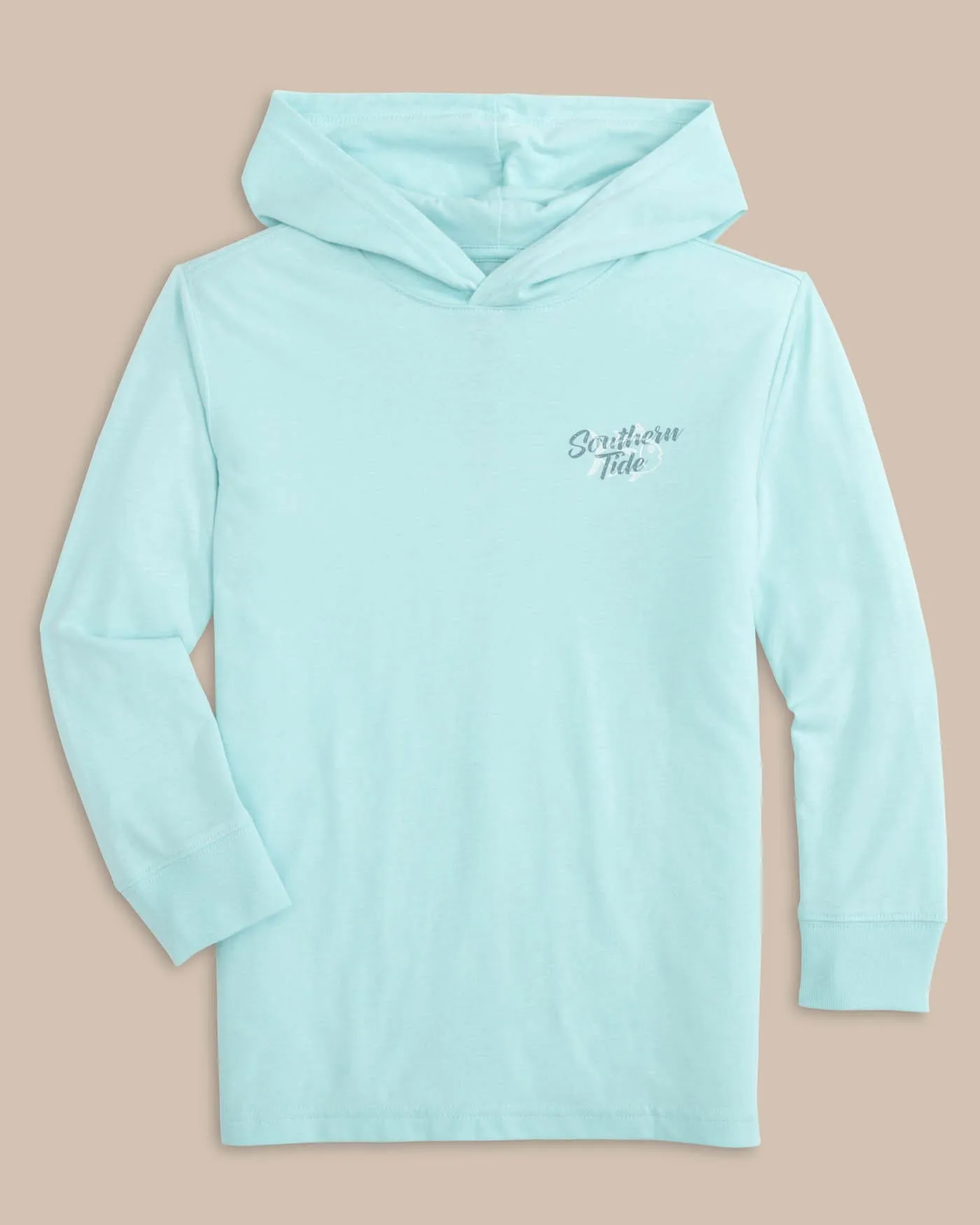 Youth Letterpress Skipjack Long Sleeve Hoodie T-Shirt